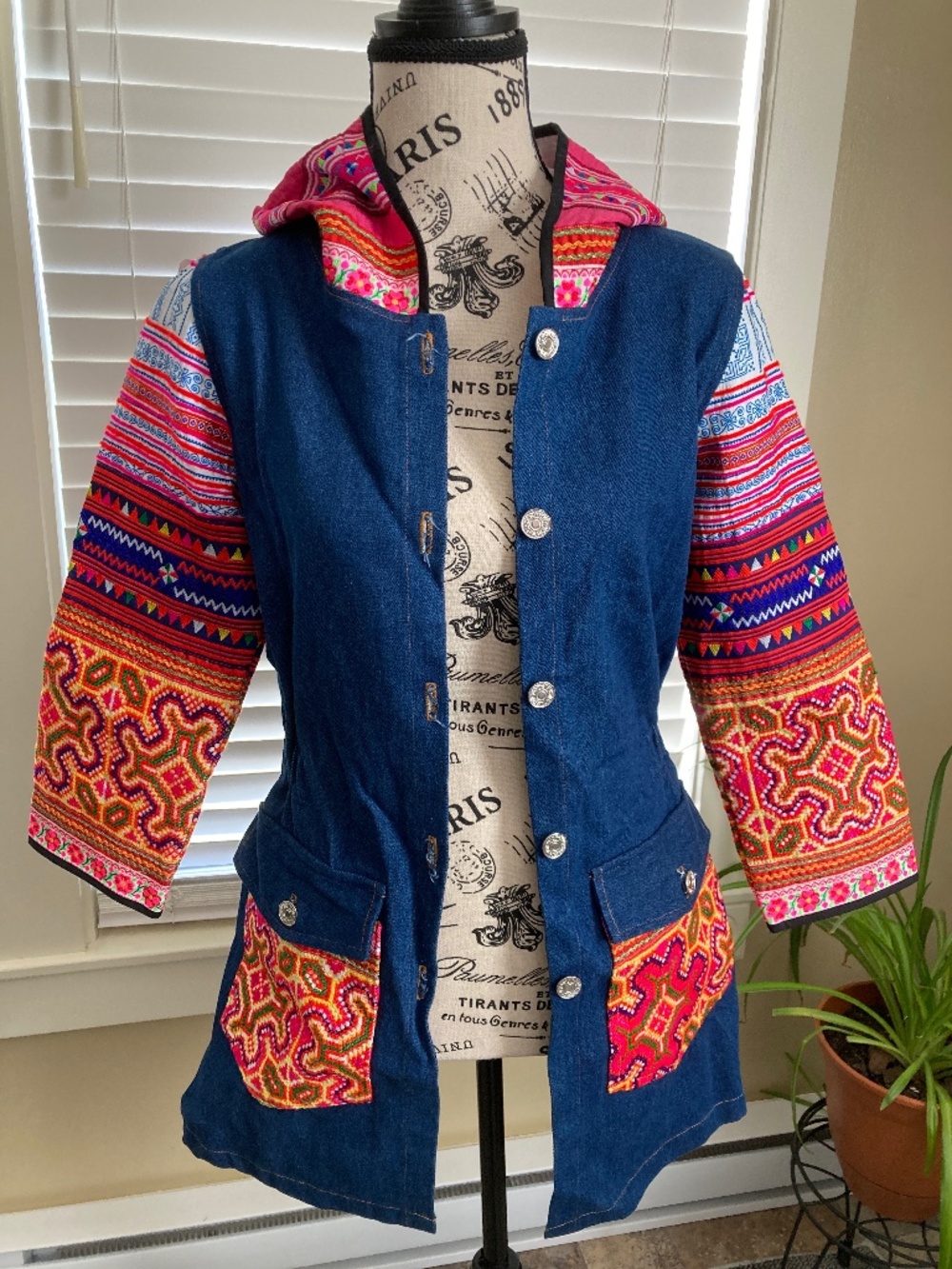 Tribals Jean Jacket XS